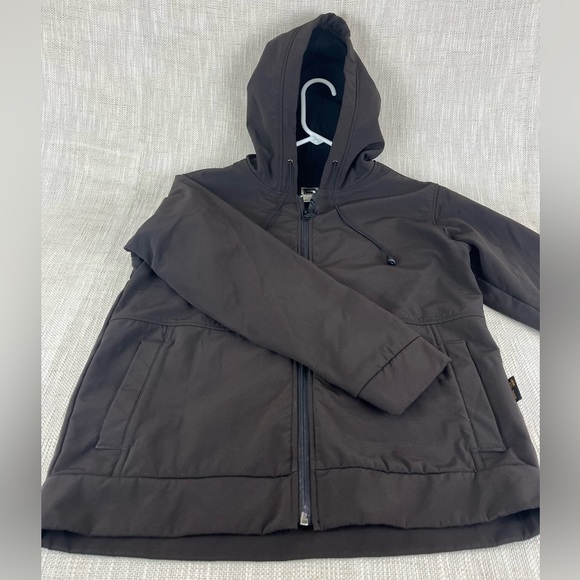The North Face Girls S/P Gore-Tex Dark Brown Jacket - Picture 3 of 7